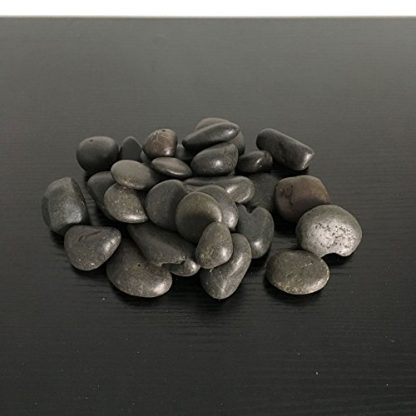 Black Natural Stones Decorative Pebbles Rocks