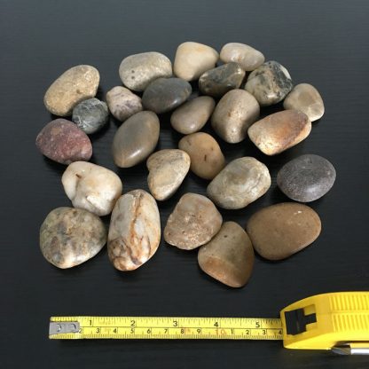 Large Brown Natural Stones Decorative Pebbles for Vases