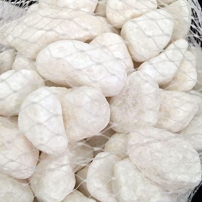 White Natural Stones Decorative Pebbles Rocks