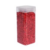 Red Decorative Stones Pebbles Table Decoration Craft Vase Filler Garden Rocks