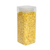 Yellow Decorative Stones Pebbles Table Decoration Craft Vase Filler Garden Rocks