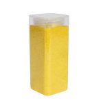 coloured yellow sand decorative for vases filler and table decoration