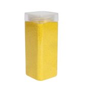 coloured yellow sand decorative for vases filler and table decoration
