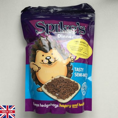 Spikes Tasty Semi-Moist Hedgehog Food Hog 550g front