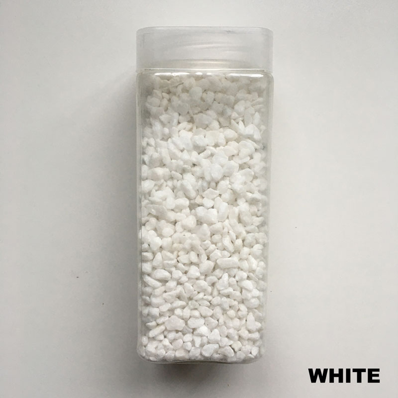 750g White Decorative Stones Vase Fillers Craft Pebbles Table