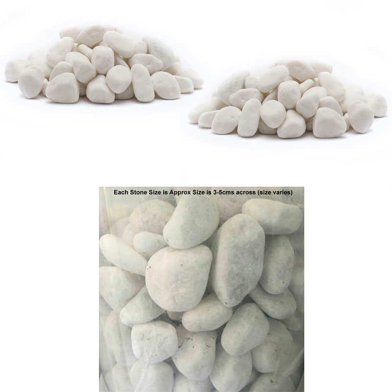 White decorative stone online