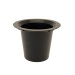 Replacement Black Memorial Grave Flower Vase Container Holder Base Pots for Flowers Vases Container Holders Graves Graveside Decor