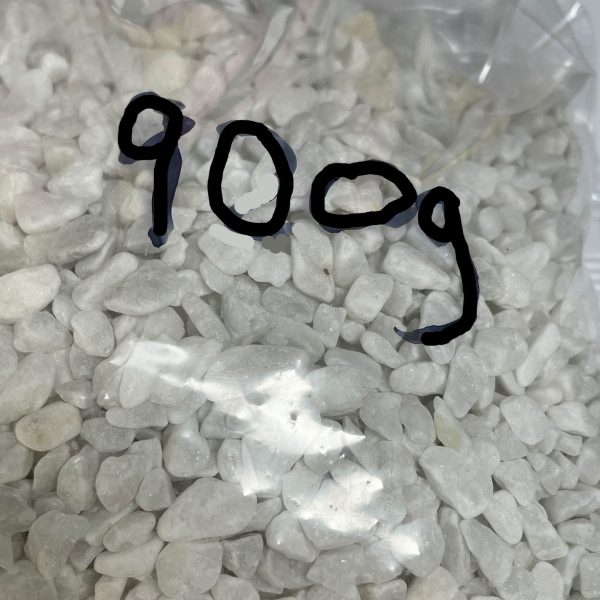 OFFER 900g White Decorative Stones Pebbles Table Decoration Craft Vase Filler Garden Rocks